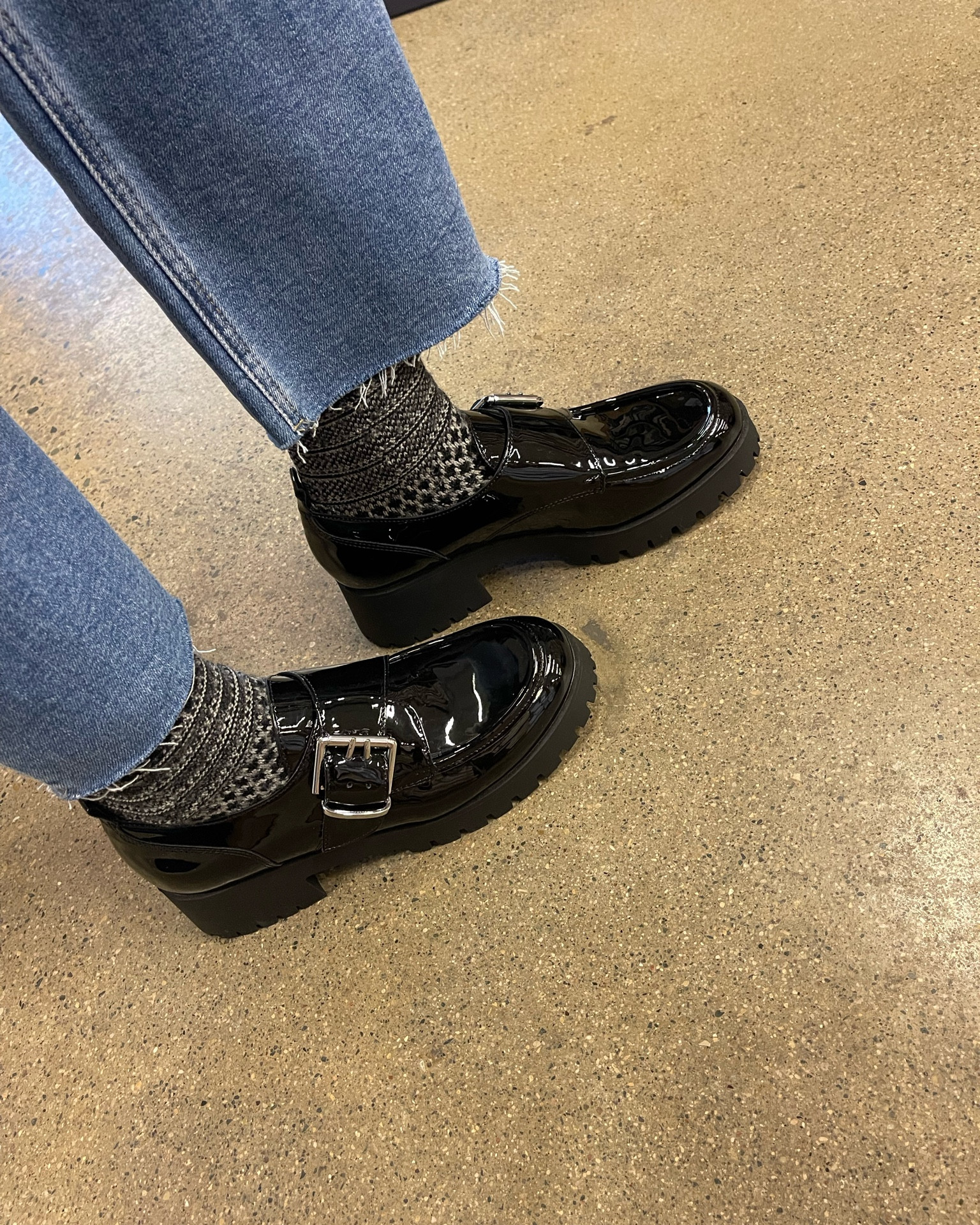 Such cute platform loafers for the holidays and can be worn so many different ways! 

#LTKShoeCrush #LTKHoliday #LTKStyleTip