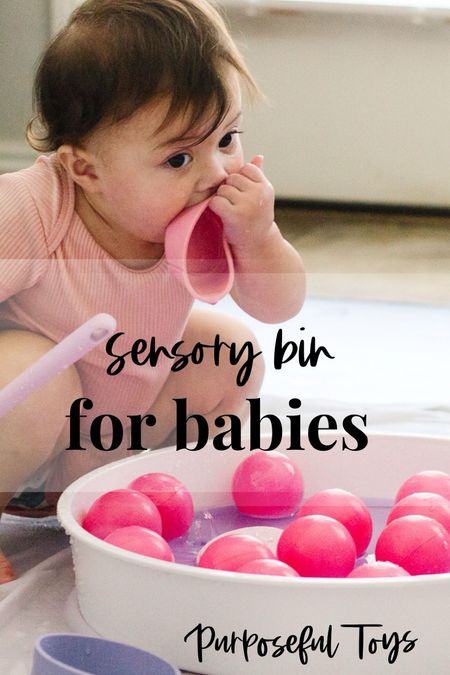 You’ll love this baby sensory bin 🙌🏼💜🩷 Easy to set up and my baby played for an entire hour! 😱

#LTKbaby #LTKkids #LTKMostLoved