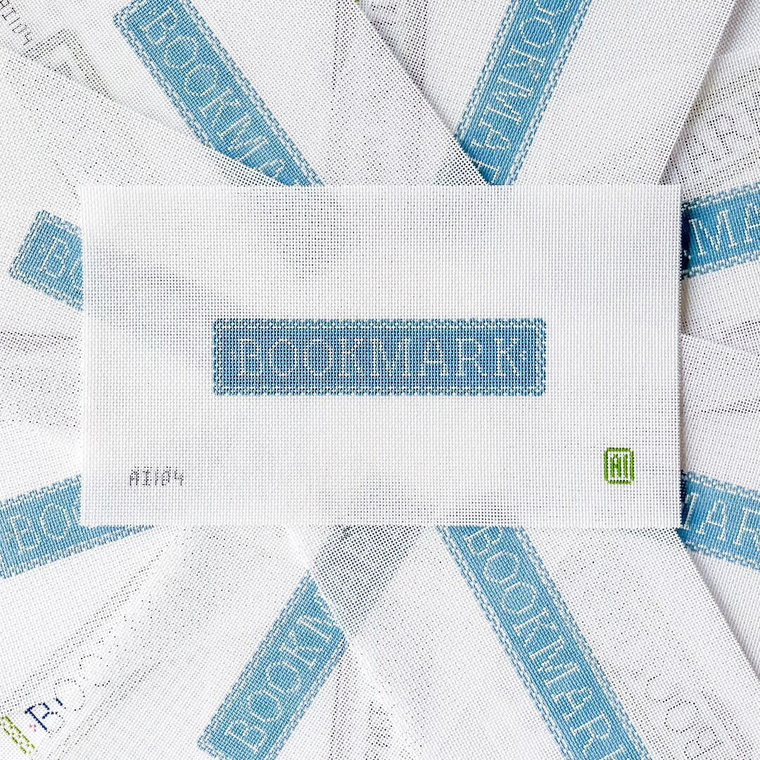 Bluebell Bookmark Needlepoint Canvas - Etsy | Etsy (US)