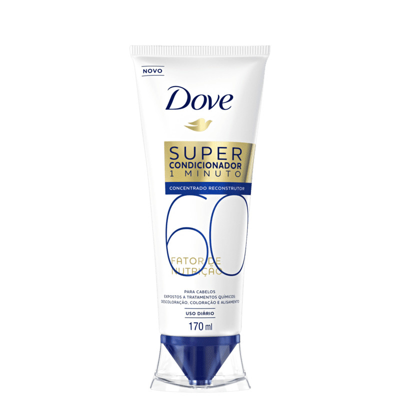 Dove Super 1 Minuto Fator de Nutrição 60
        
            
                 - Condicionador... | Beleza Na Web (BR)