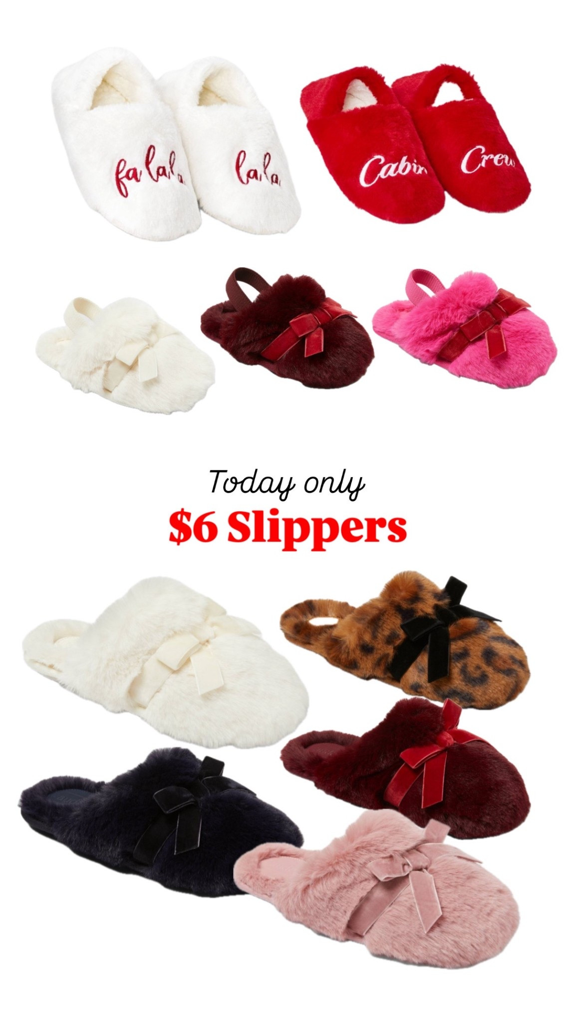 $6 Target slippers 

#LTKHoliday #LTKGiftGuide #LTKSaleAlert