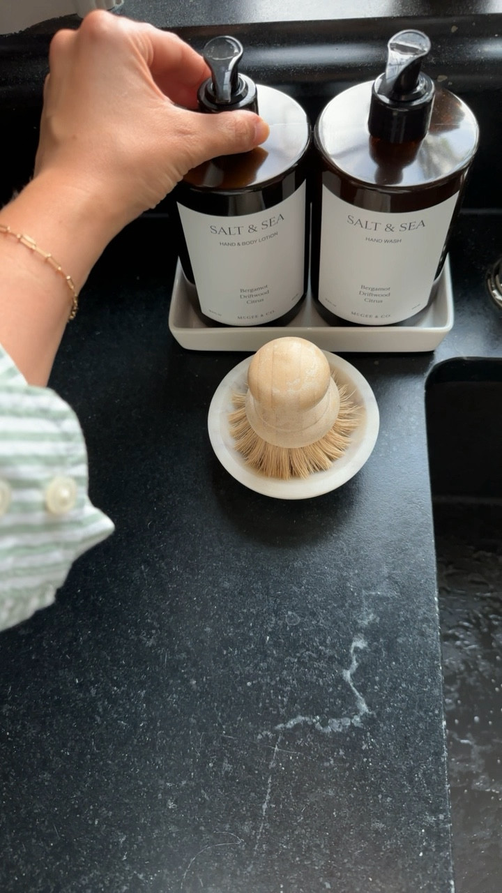 My go-to soap set for spring that will last me until the end of summer! This brush set is 60% off- it’s only $12 for the brush and marble… run!! 

#LTKSeasonal #LTKWatchNow #LTKHome