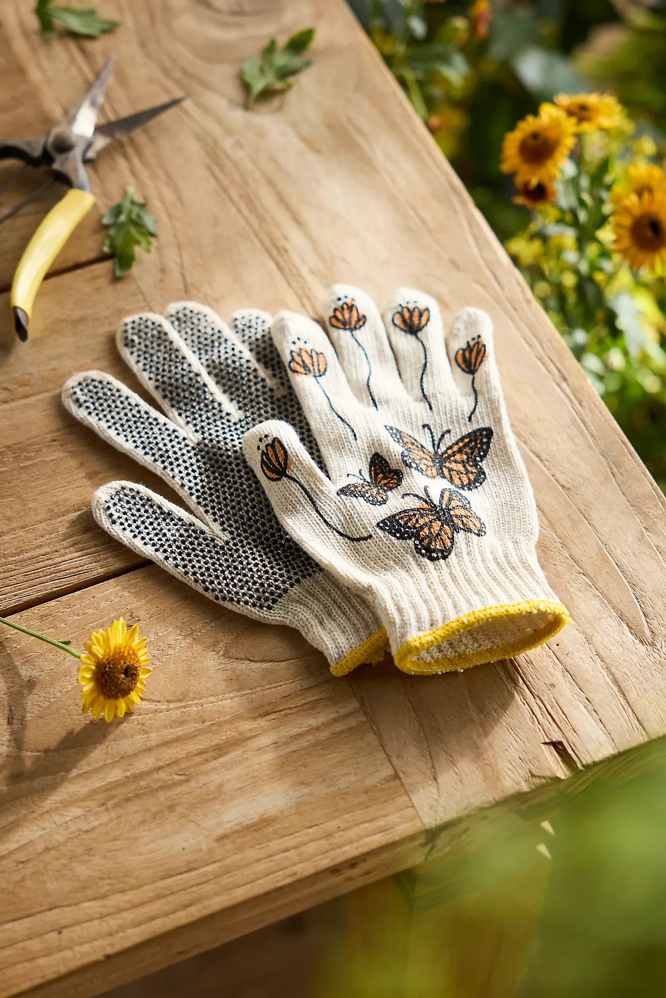 Butterfly Garden Gloves | Anthropologie (US)