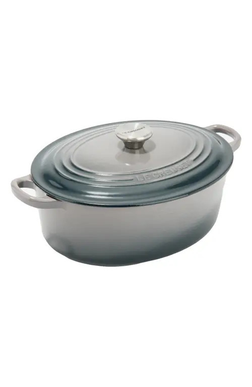 Le Creuset 4.5-Quart Oval Dutch Oven in Oyster at Nordstrom | Nordstrom