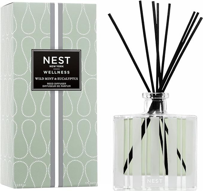 NEST New York Wild Mint & Eucalyptus Reed Diffuser | Amazon (US)