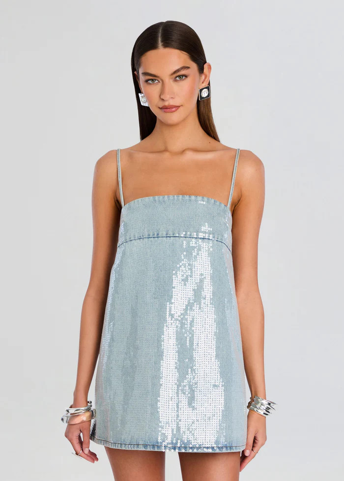 Nadiya Denim Dress | Retrofete