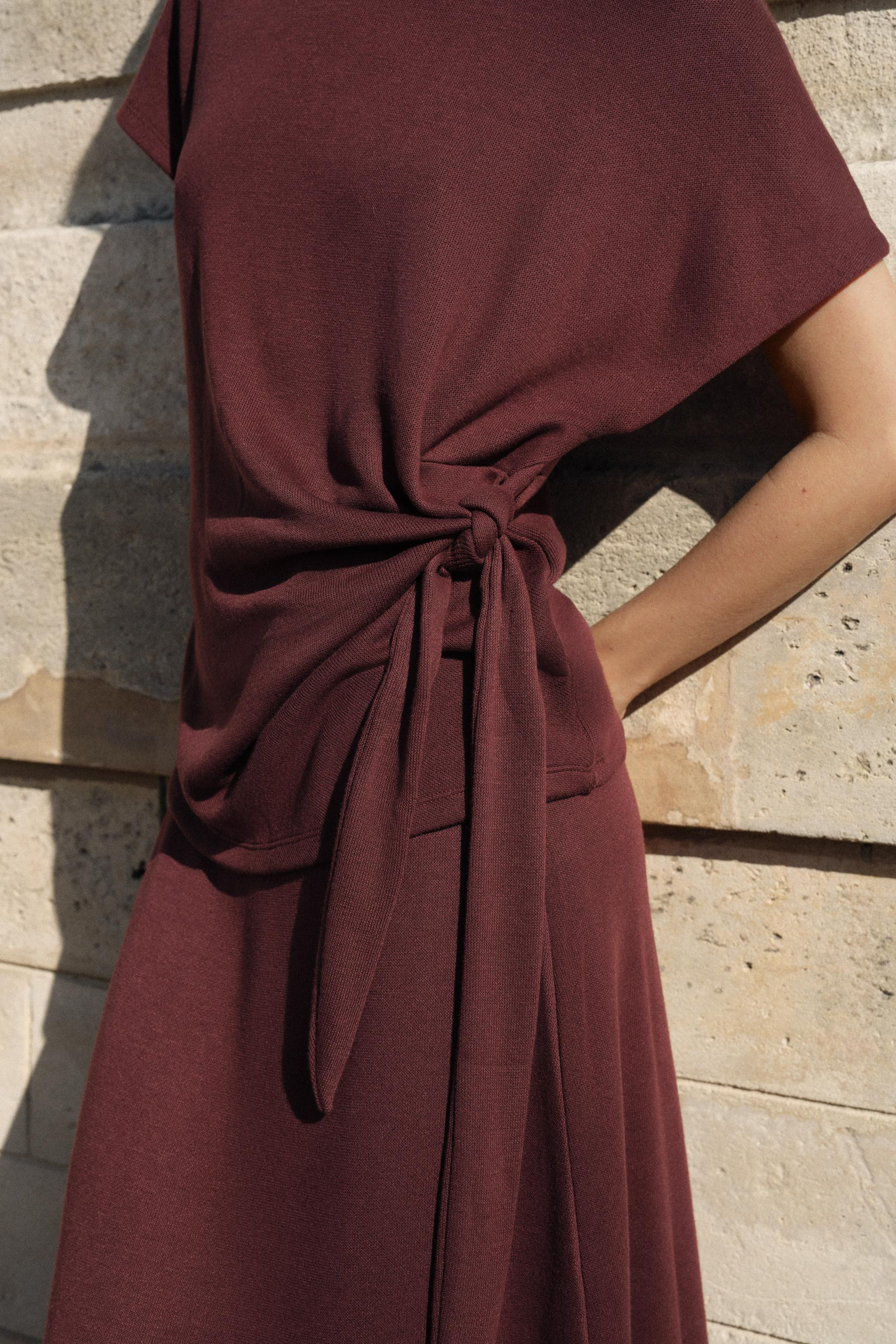 SOFT KNOT TOP | Zara US