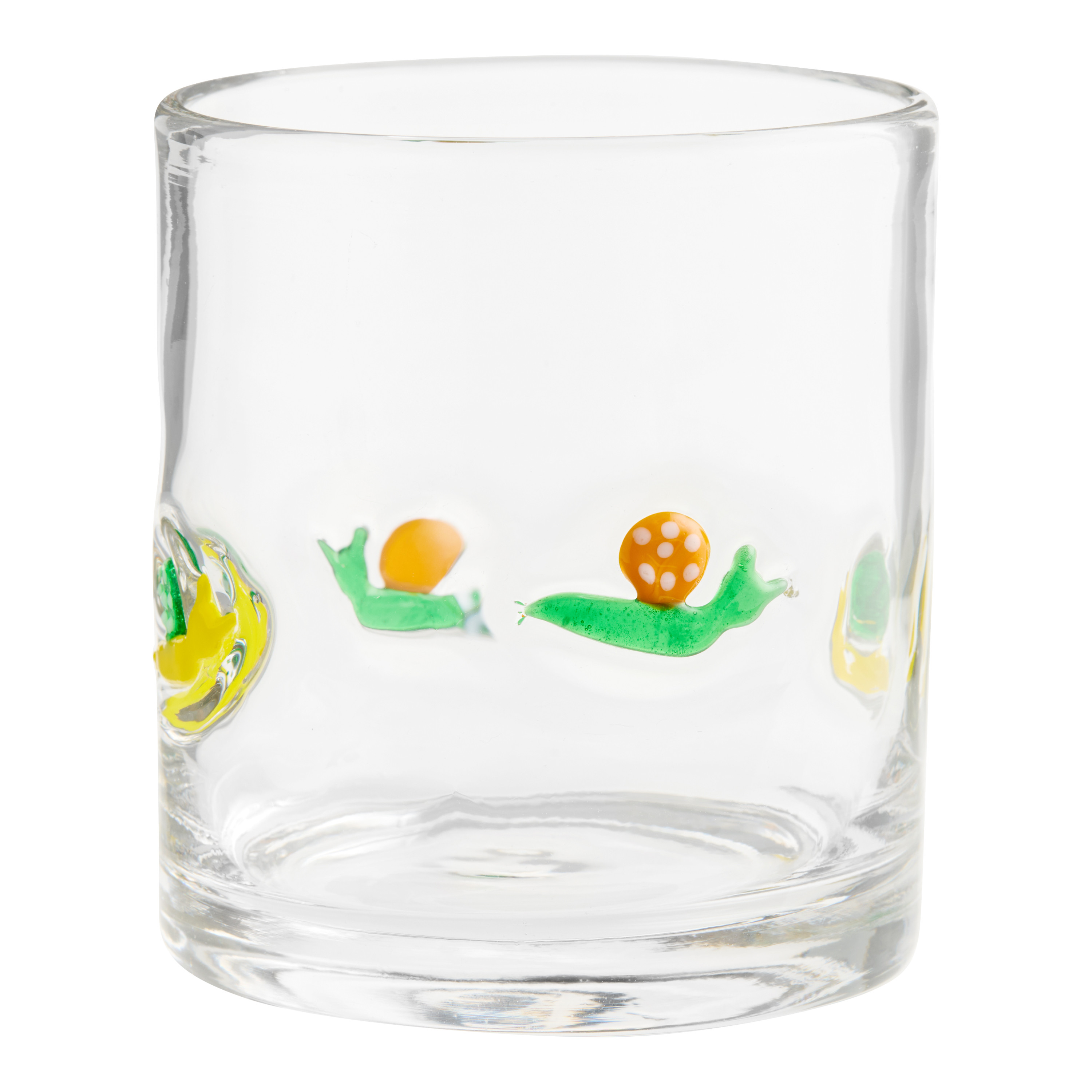 Charm Inlay Double Old Fashioned Glass | World Market