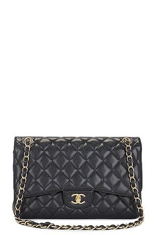 Chanel Caviar Matelasse Flap Shoulder Bag | FWRD 