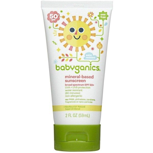 BabyGanics 2-ounce Cover-up Baby Sunscreen Lotion SPF 50 | Bed Bath & Beyond