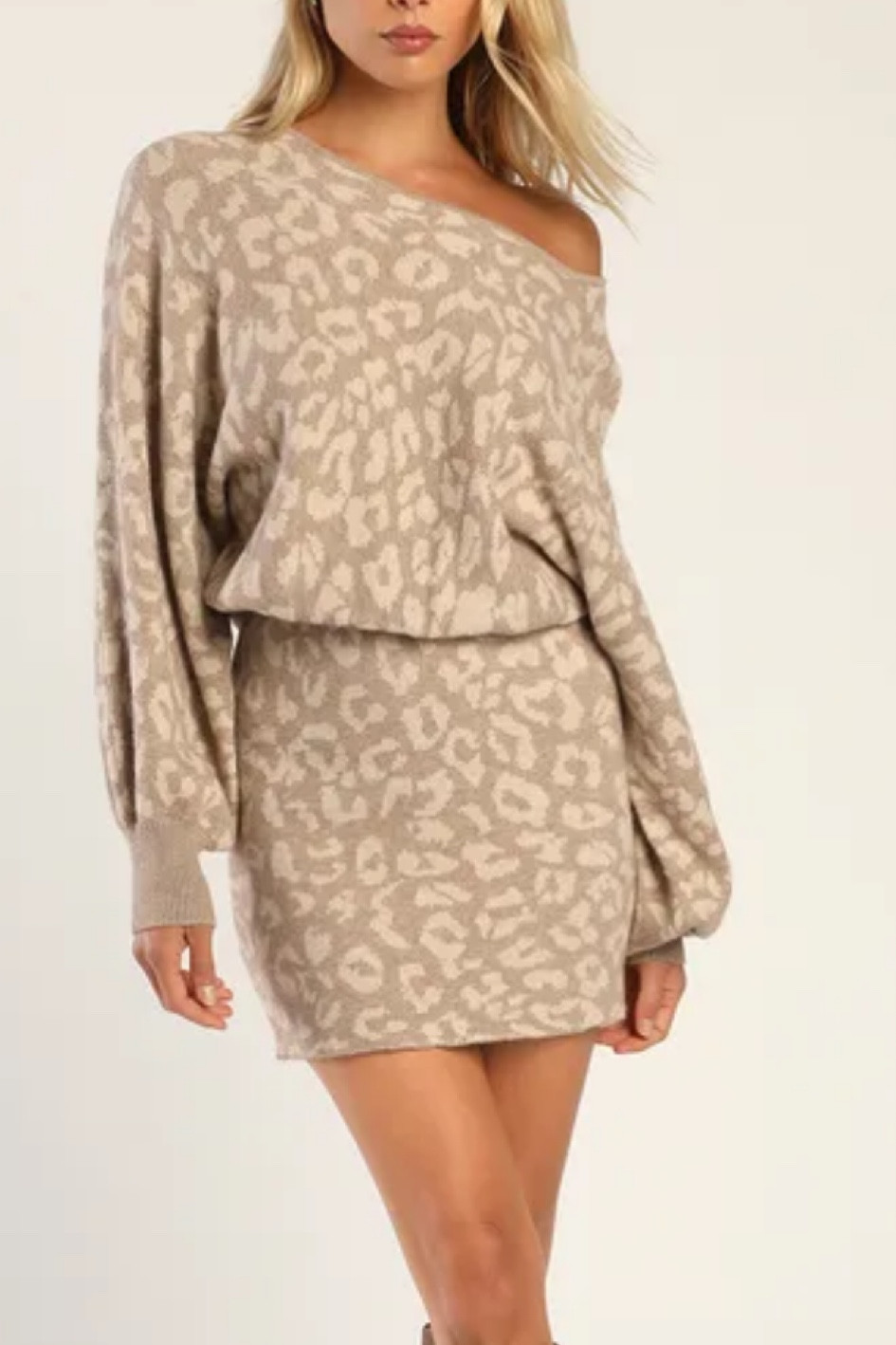 Matching cheetah knit set 

#LTKstyletip #LTKHoliday #LTKfindsunder100