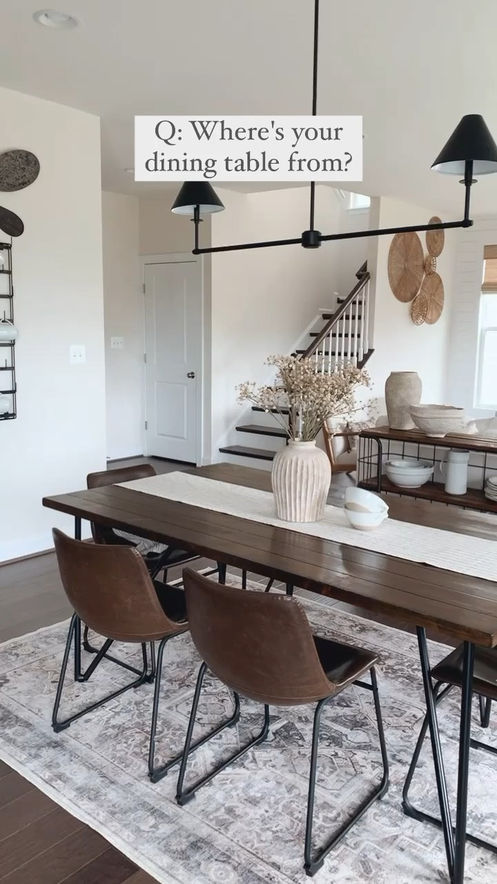 Dining table is old and discontinued from Magnolia but I am linking similar ones currently on sale 🤎

#LTKSale #LTKhome #LTKsalealert