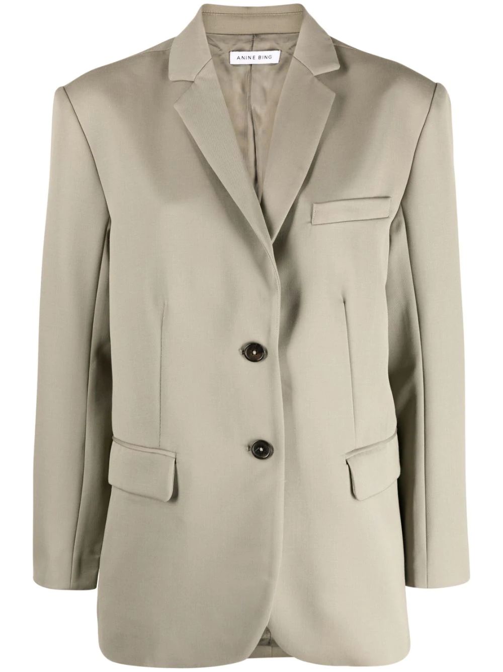 ANINE BINGQuinn wool oversize blazer | Farfetch Global