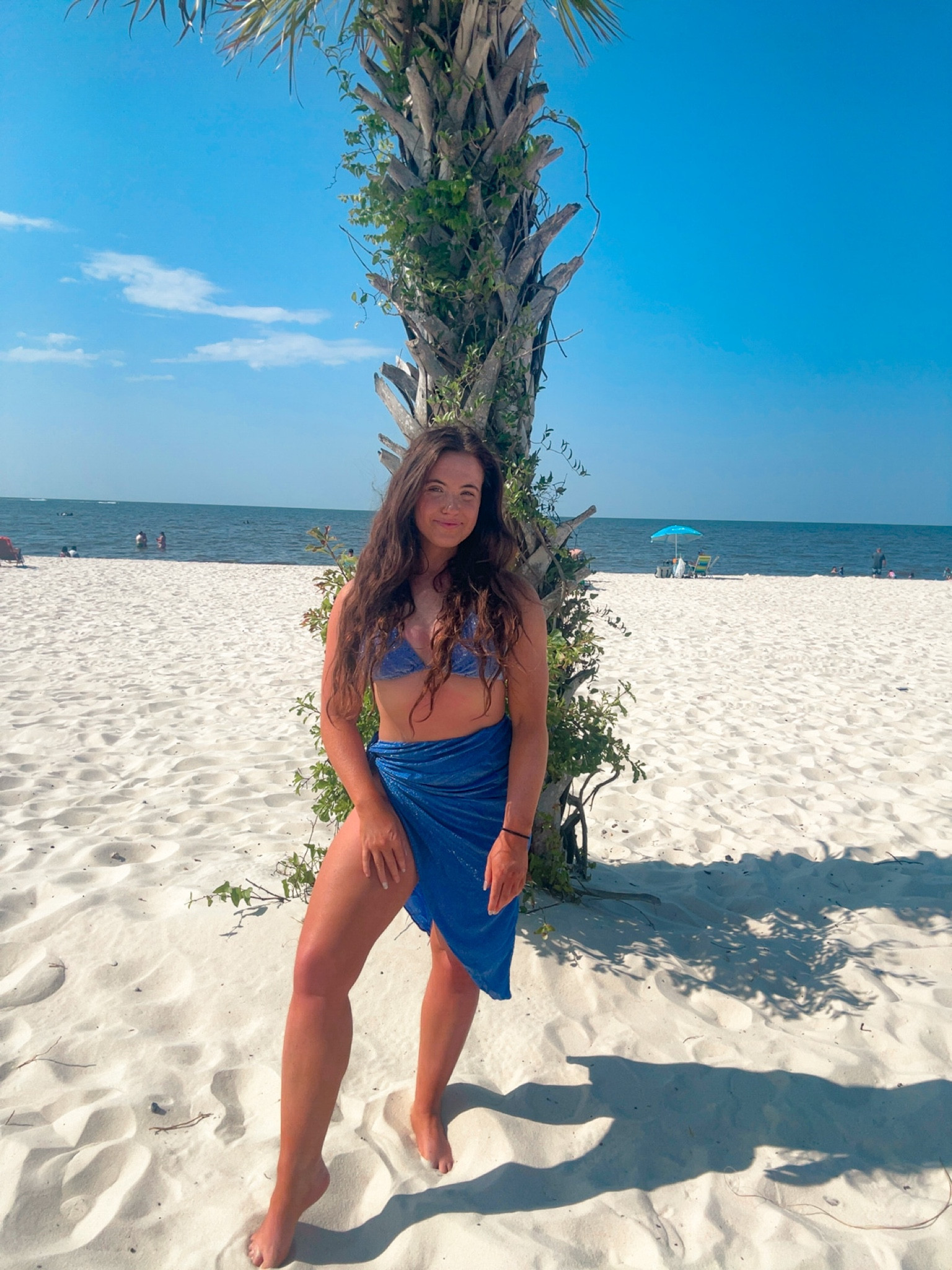 Blue swimmie + coverup 💙✨ 

#LTKSeasonal #LTKswim #LTKFind