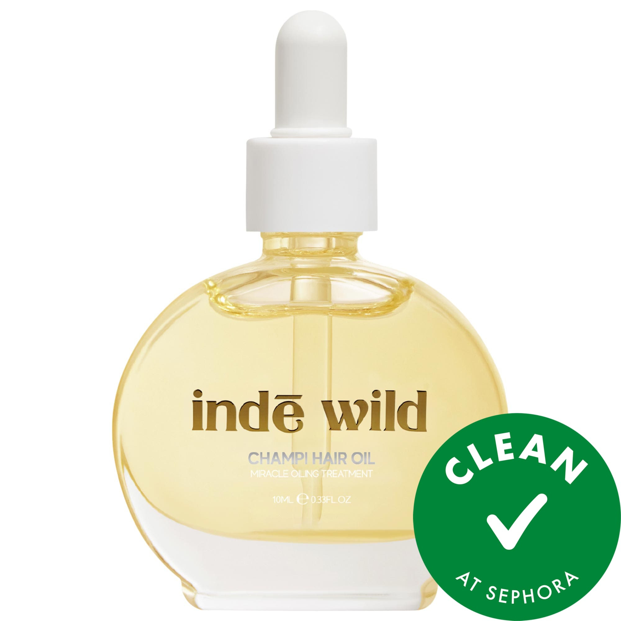 indē wild Mini Champi Hair & Scalp Pre-Wash Oil for Thinning Hair 0.34 oz/10 mL | Sephora (US)