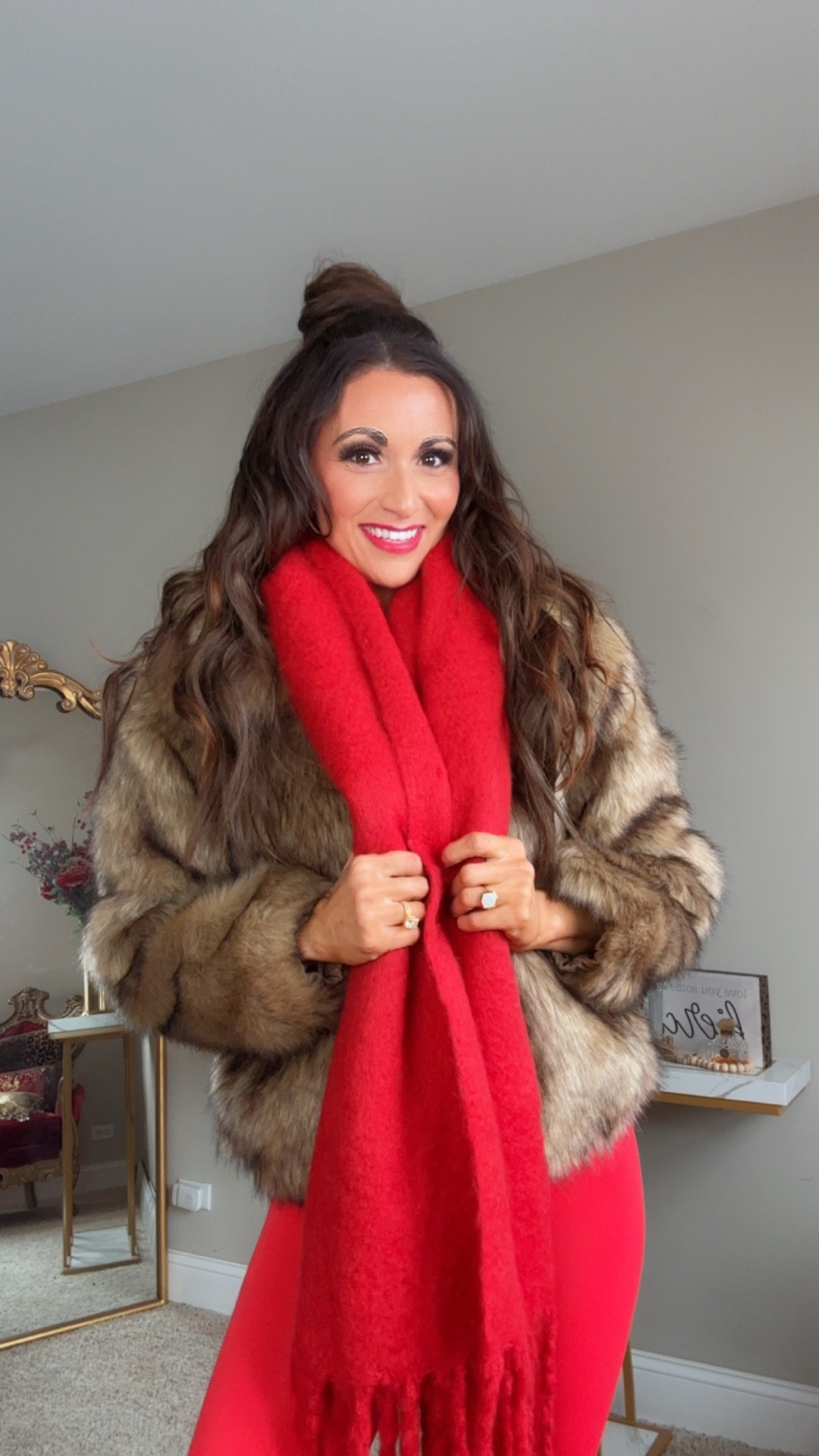 What I wore over my Athleisure today to run errands. Abercrombie furs are so luxe &amp; scarves 🧣 are so soft &amp; cozy ❤️ 
#LTKHoliday

#LTKSeasonal #LTKSaleAlert #LTKootd