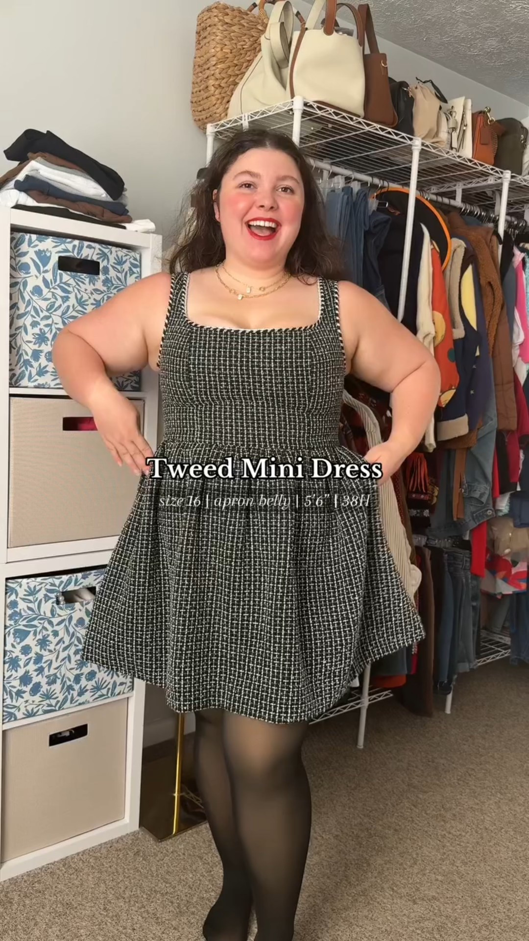 I can’t wait to wear this for the holidays ✨🤍 #tweeddress #chaneldress #CreatorIcons #TikTokShopCreatorPicks #TikTokShopBlackFriday

#LTKHoliday #LTKPlusSize