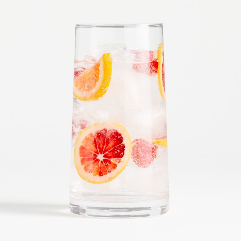Wyles Highball Glass + Reviews | Crate and Barrel | Crate & Barrel