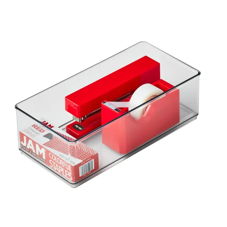 The Home Edit Office Drawer Edit Organizer, 6 Pieces, Clear | Walmart (US)