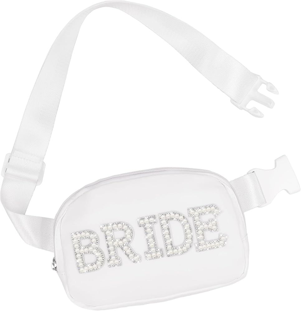 Lamyba Bachelorette Gifts for Bride Fanny Pack, Bride to be Gifts, Bridal Shower Gifts for Weddin... | Amazon (US)