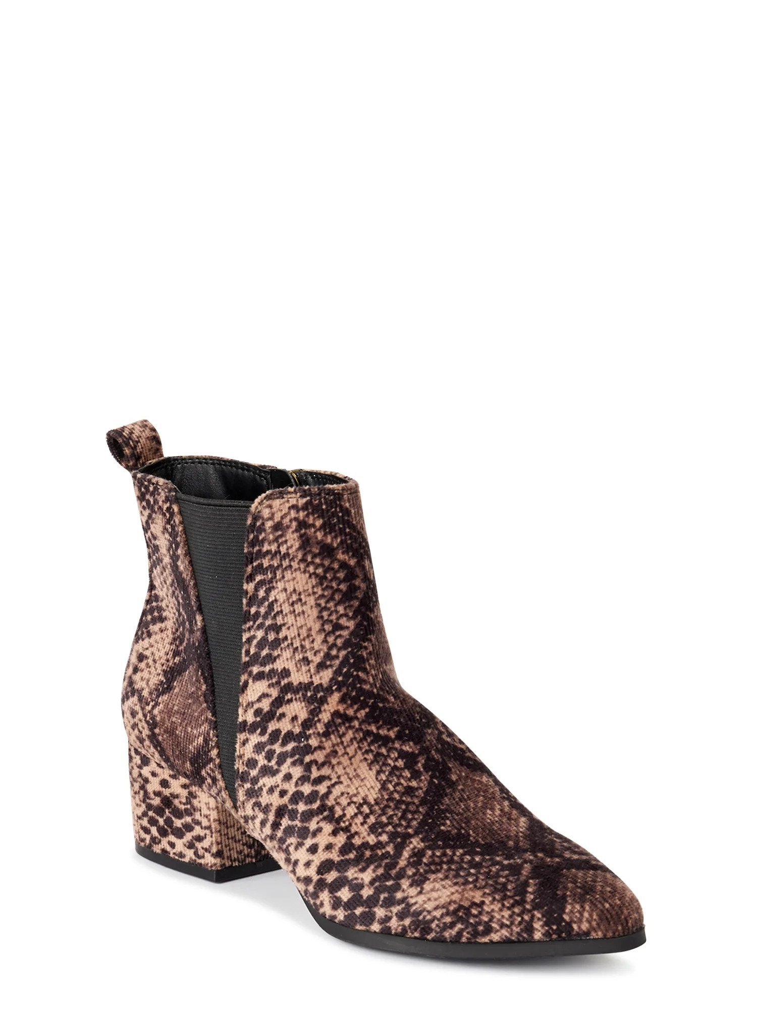 Scoop Women’s Hazel Low Heeled Booties - Walmart.com | Walmart (US)