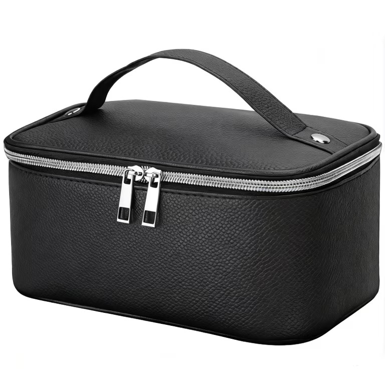 Cosmetic Bag Train Case, Black | Walmart (US)