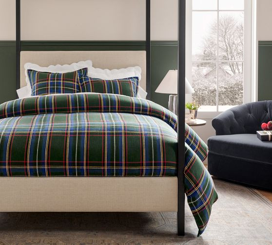 Stewart Plaid Sham | Pottery Barn (US)