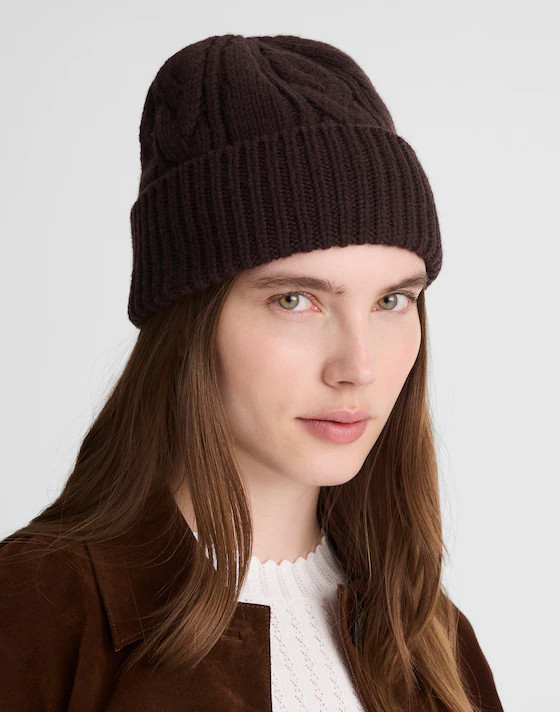 Chunky Cable-Stitch Beanie | Madewell