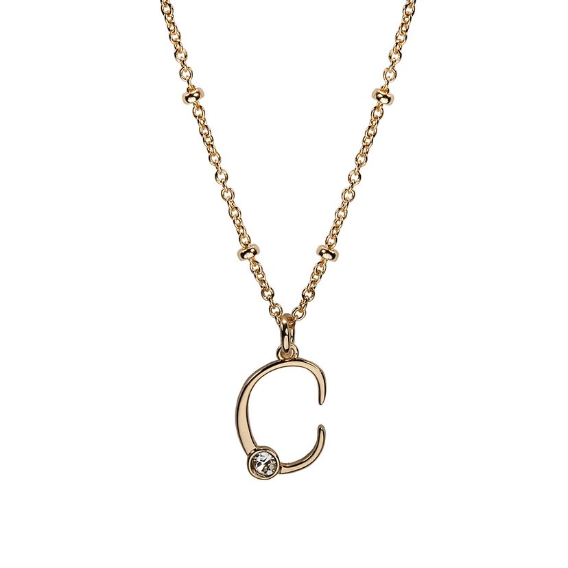 LC Lauren Conrad Script Initial Pendant Necklace | Kohls | Kohl's