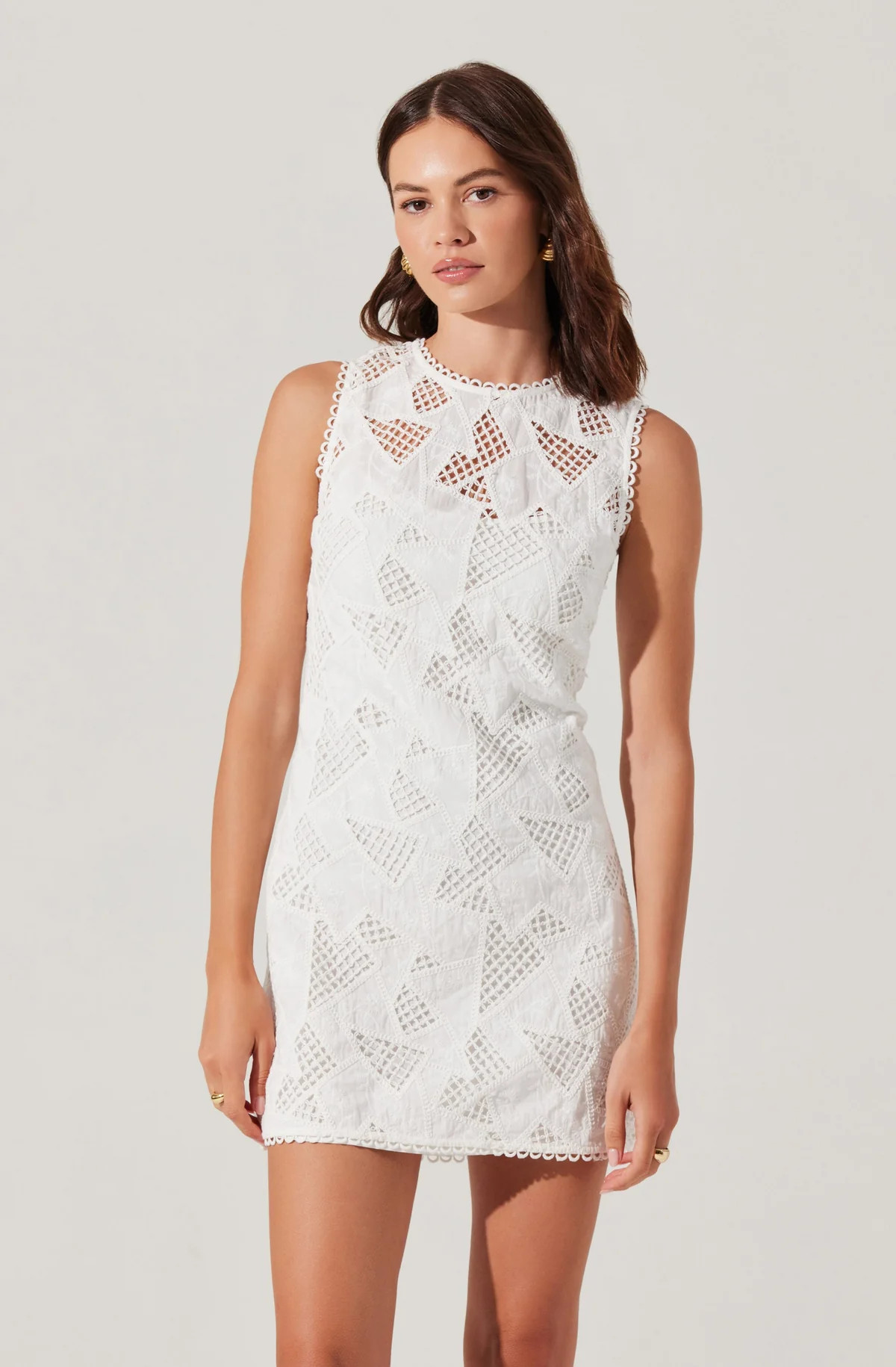Madge Crochet Lace Mini Dress | ASTR The Label (US)