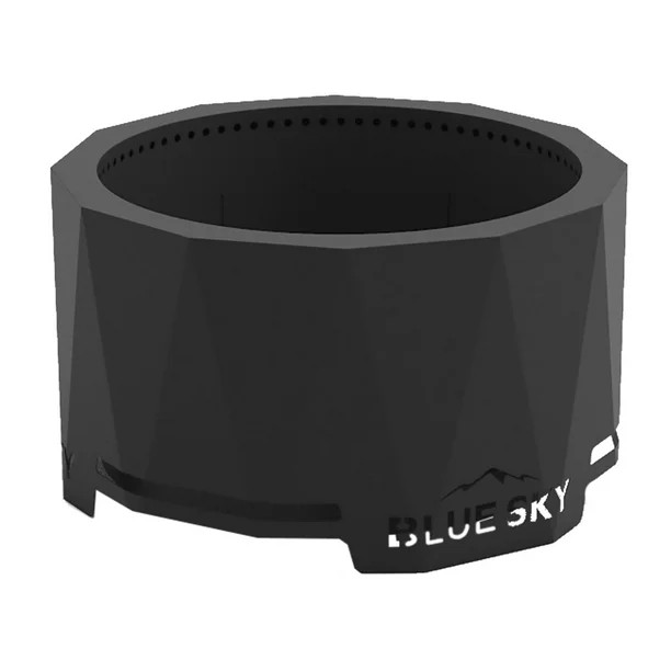 Blue Sky Outdoor Living 24” Steel Peak Patio Smokeless Fire Pit, Firewood and/or Wood Pellet Bu... | Walmart (US)