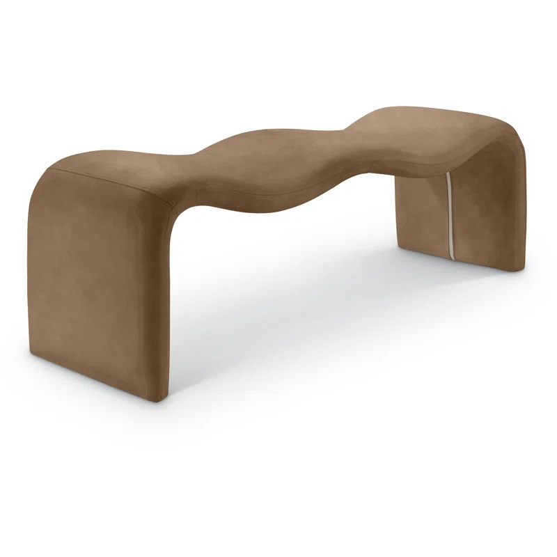 Monifa Vegan Leather Bench | Wayfair North America