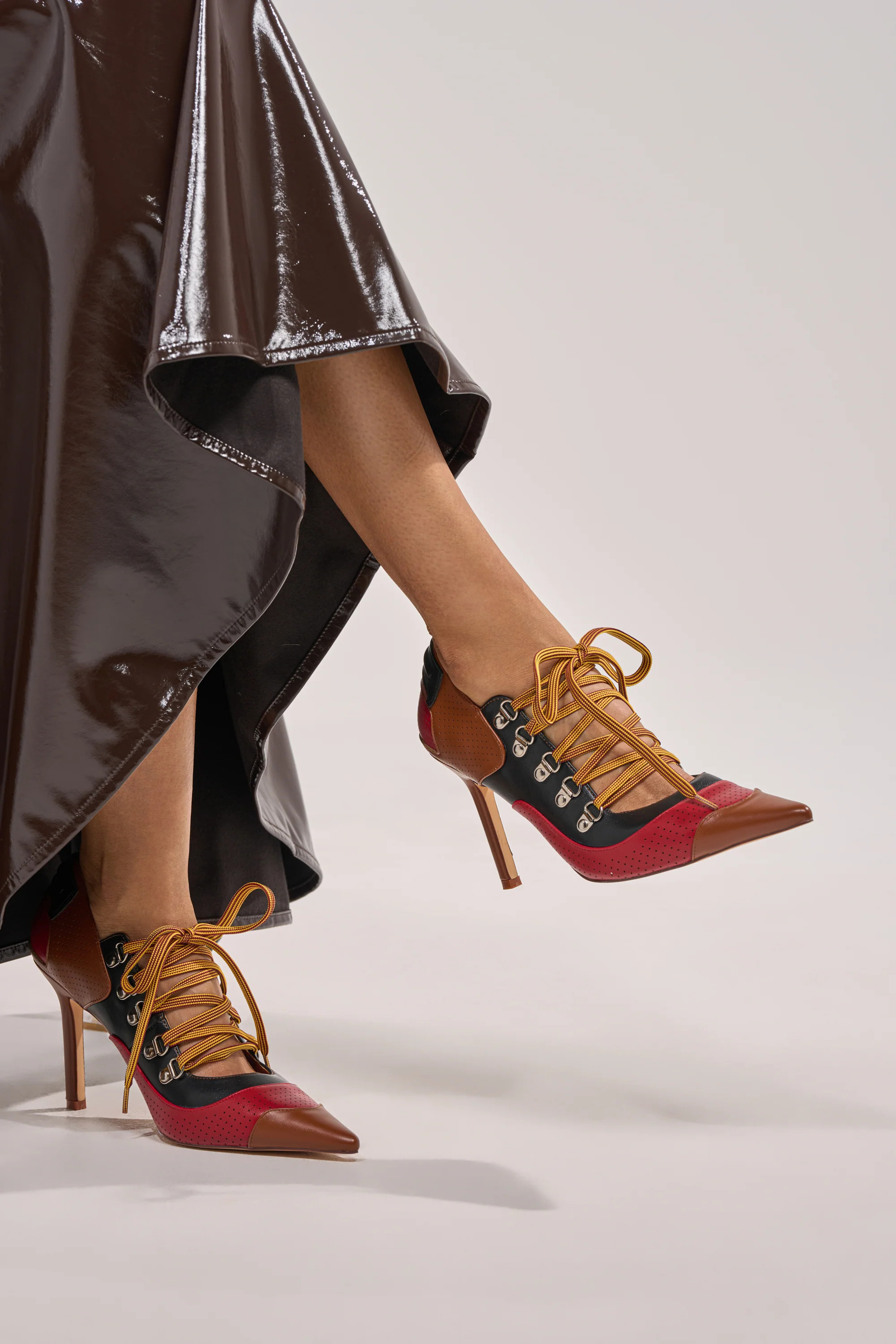 AZALEA WANG BLITZ RED MULTI SPORTY PUMP | AKIRA
