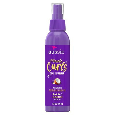 Aussie Miracle Curls Refresher Spray Gel - 5.7 fl oz | Target