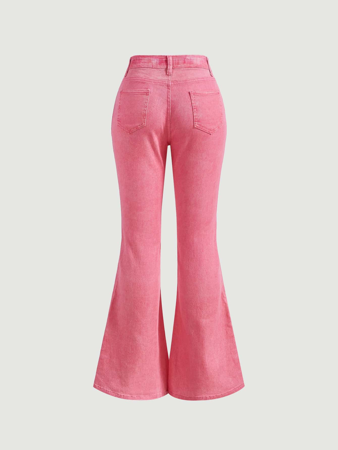 SHEIN MOD Solid Flare Leg Jeans | SHEIN