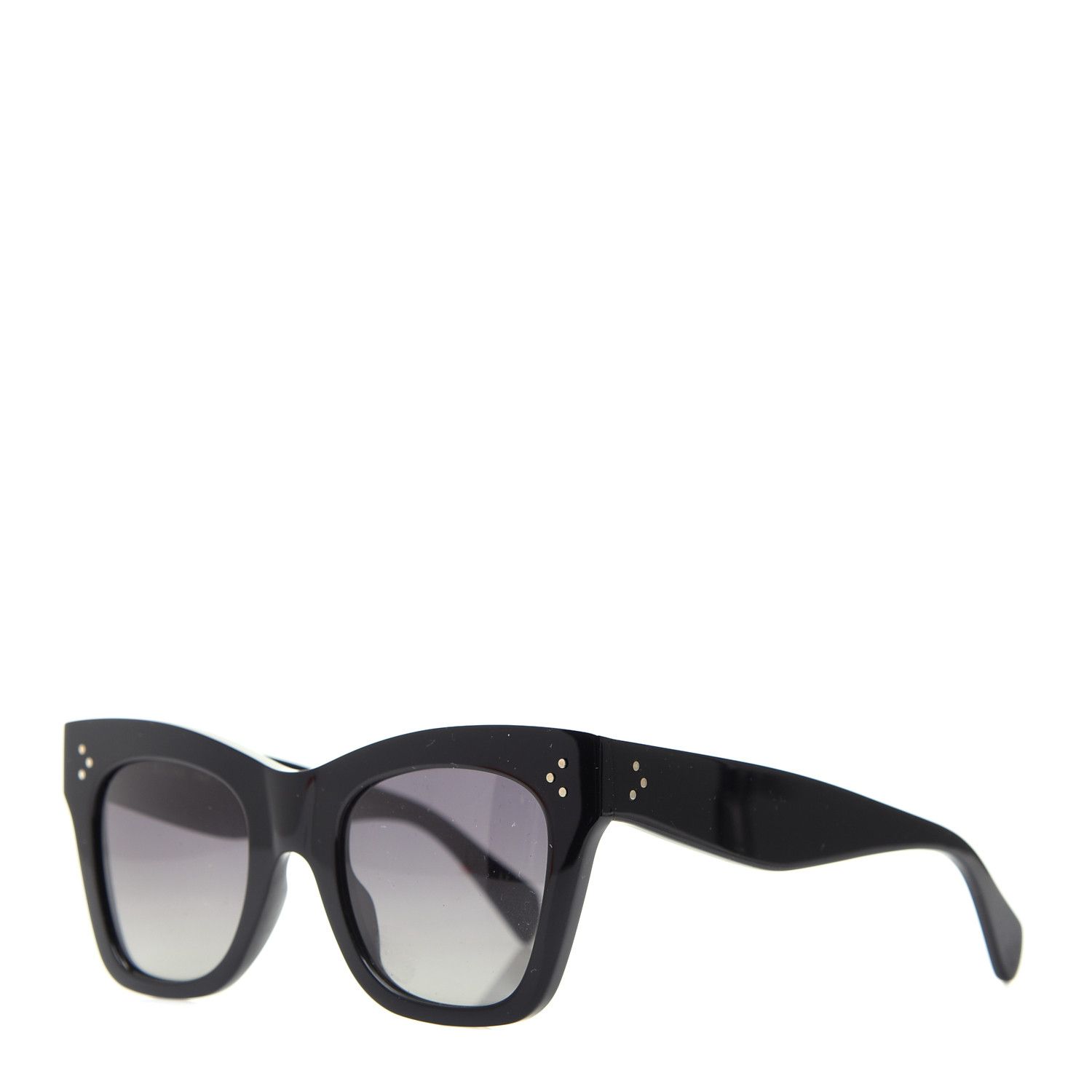 CELINE

Acetate Polarized Sunglasses CL4004IN Black | Fashionphile
