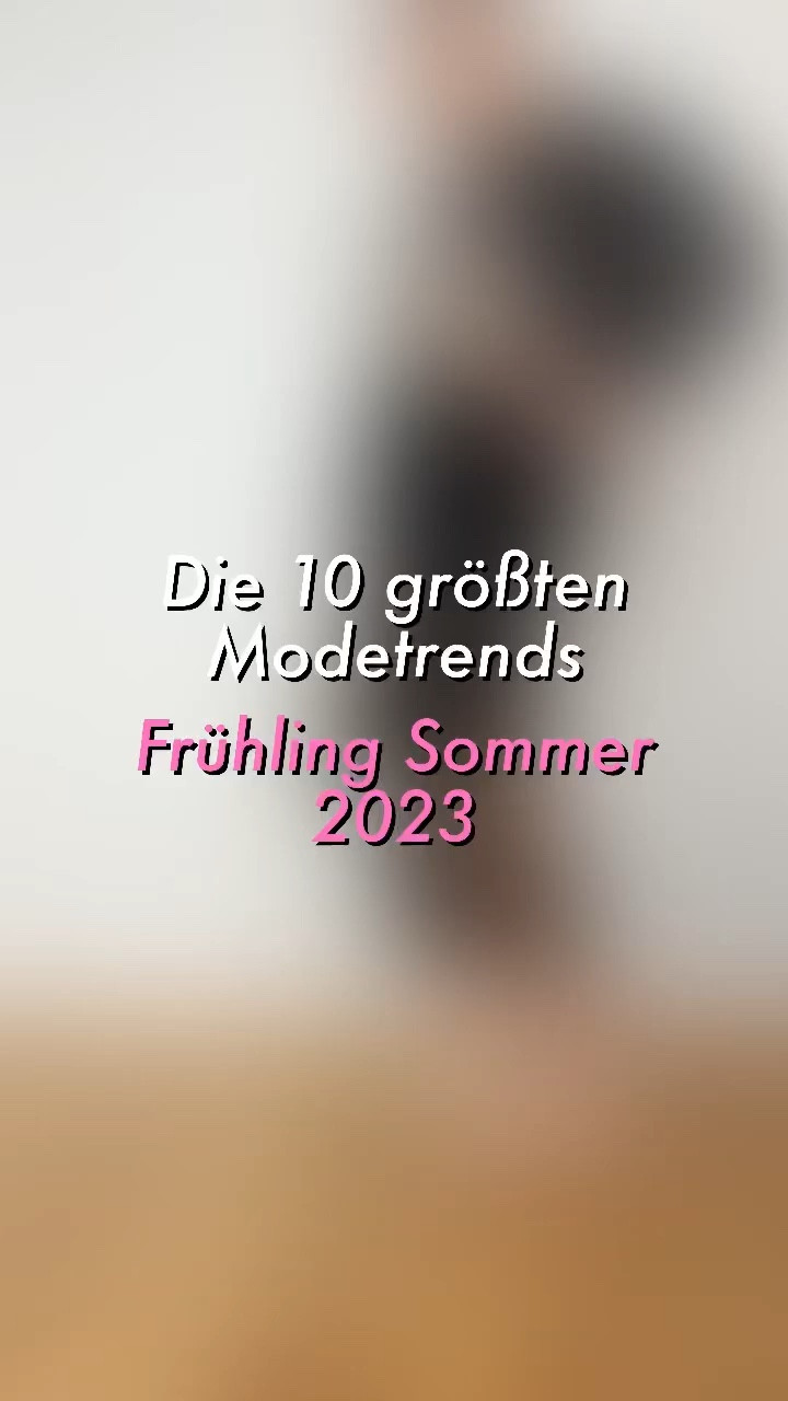 Die 10 größten Modetrends für Frühling/Sommer 2023 - Mehr Tipps und Styling Ideen auf YouTube | Natasha Gibson

#LTKSeasonal #LTKstyletip #LTKeurope