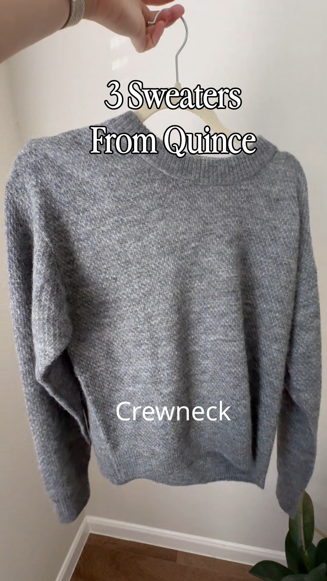 3 sweaters from Quince

I love this brand and added 3 new sweaters from them to my Fall wardrobe- sharing these plus the crewneck cashmere sweater that I also have in several colors. 

Those cashmere crew necks are the perfect $50 and under gift idea for your holiday shopping too! 

In this video:

Crewneck sweater I wear size medium for more oversized looser fit. 

Cashmere tee I have in size small - could size down for more fitted look. Comes in other colors 

Cashmere cardigan - I have in black in size small.  True to size and comes in other colors 







Fall outfits , quince , sweaters , cardigan sweaters , gifts for her #ltkworkwear #ltksalealert #ltkfindsunder50 #ltkfindsunder100

#LTKOver40 #LTKSeasonal #LTKVideo