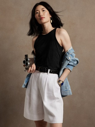 Linen Tank | Banana Republic (US)