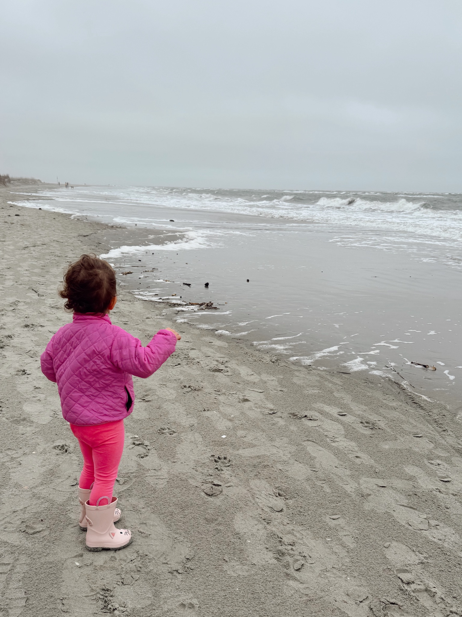 Windy windy day at the beach calls for rain boots ☔️

#LTKFamily #LTKKids