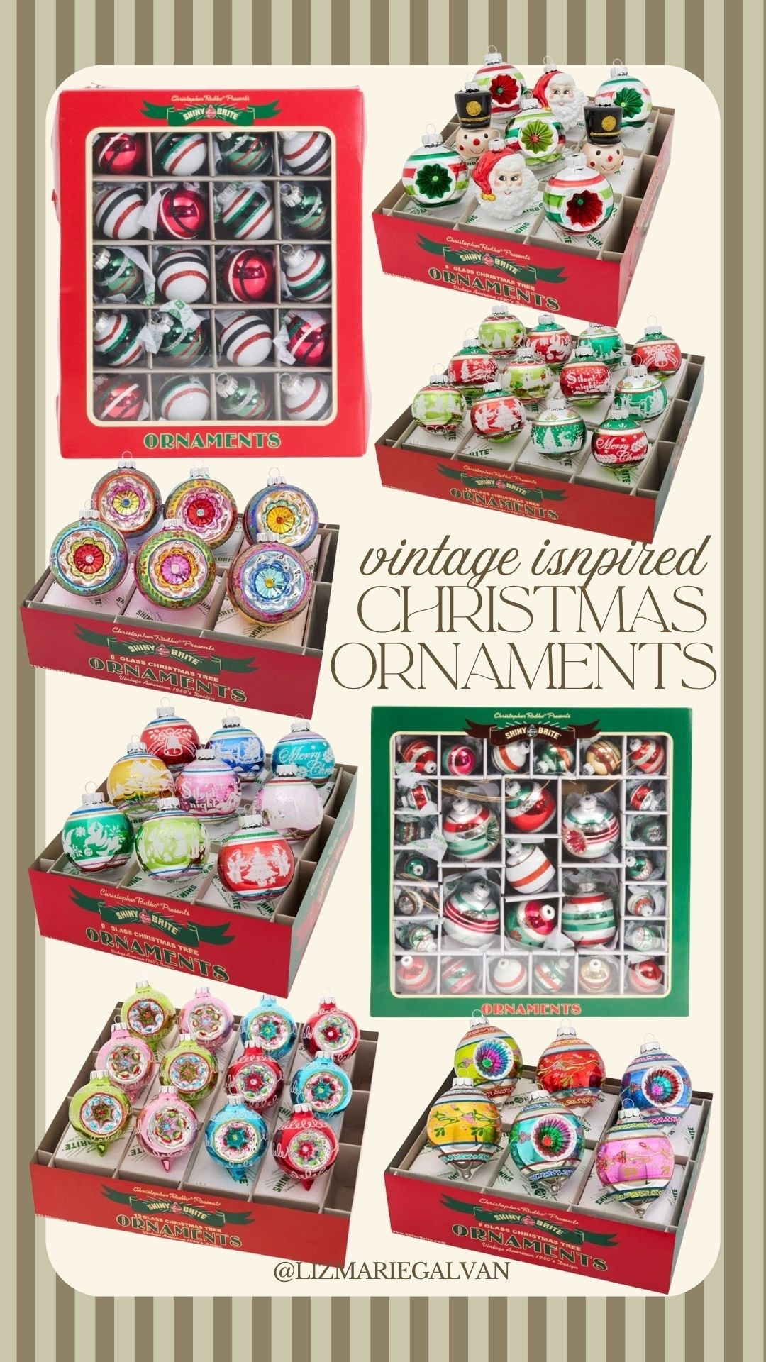 Vintage inspired ornaments I’m loving! 

#LTKHome #LTKHoliday #LTKSeasonal