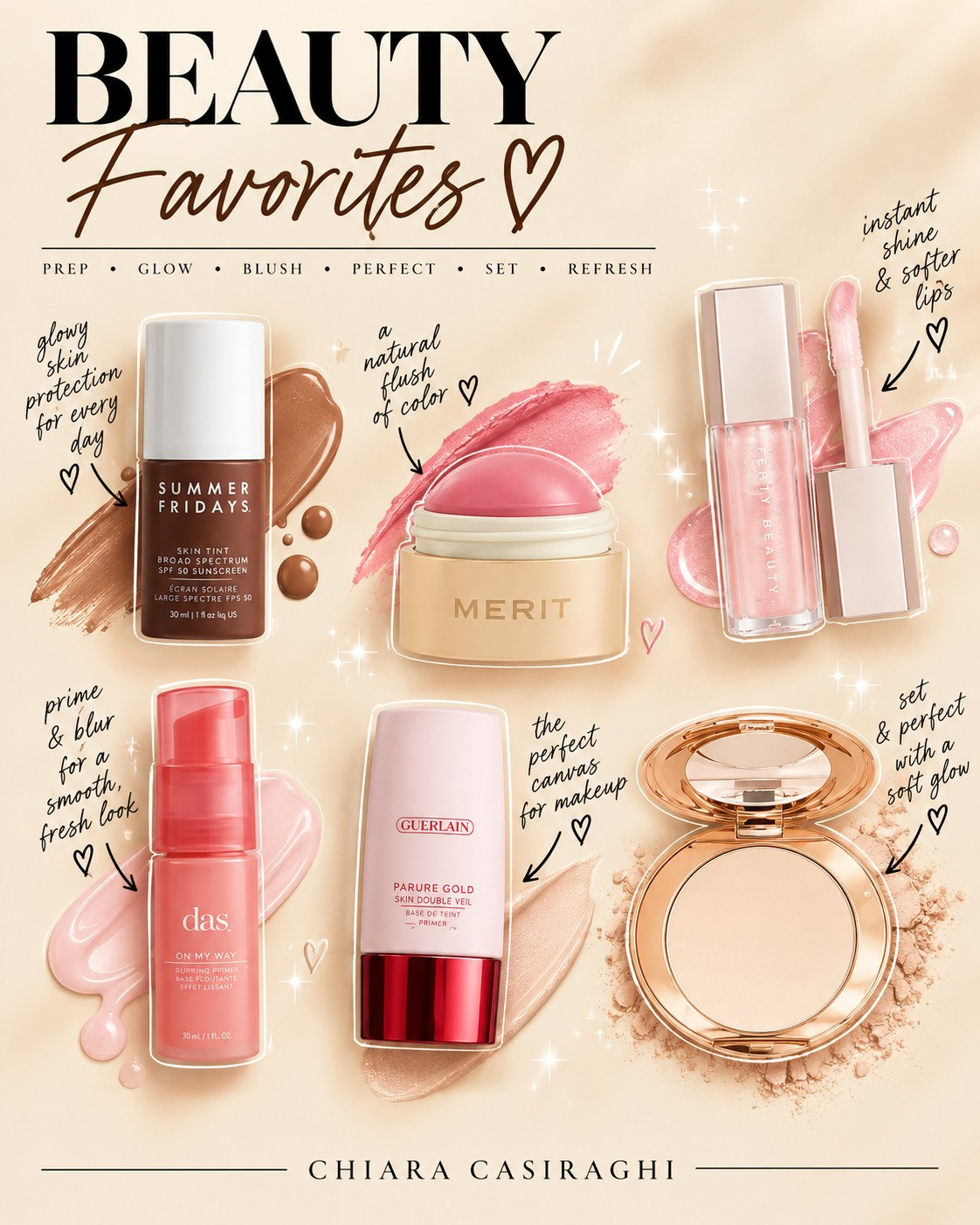 I'm sharing my top beauty picks for a flawless look. Check them out! #ChiaraCasiraghi
 

 #LTKActive #LTKSaleAlert #LTKBeauty