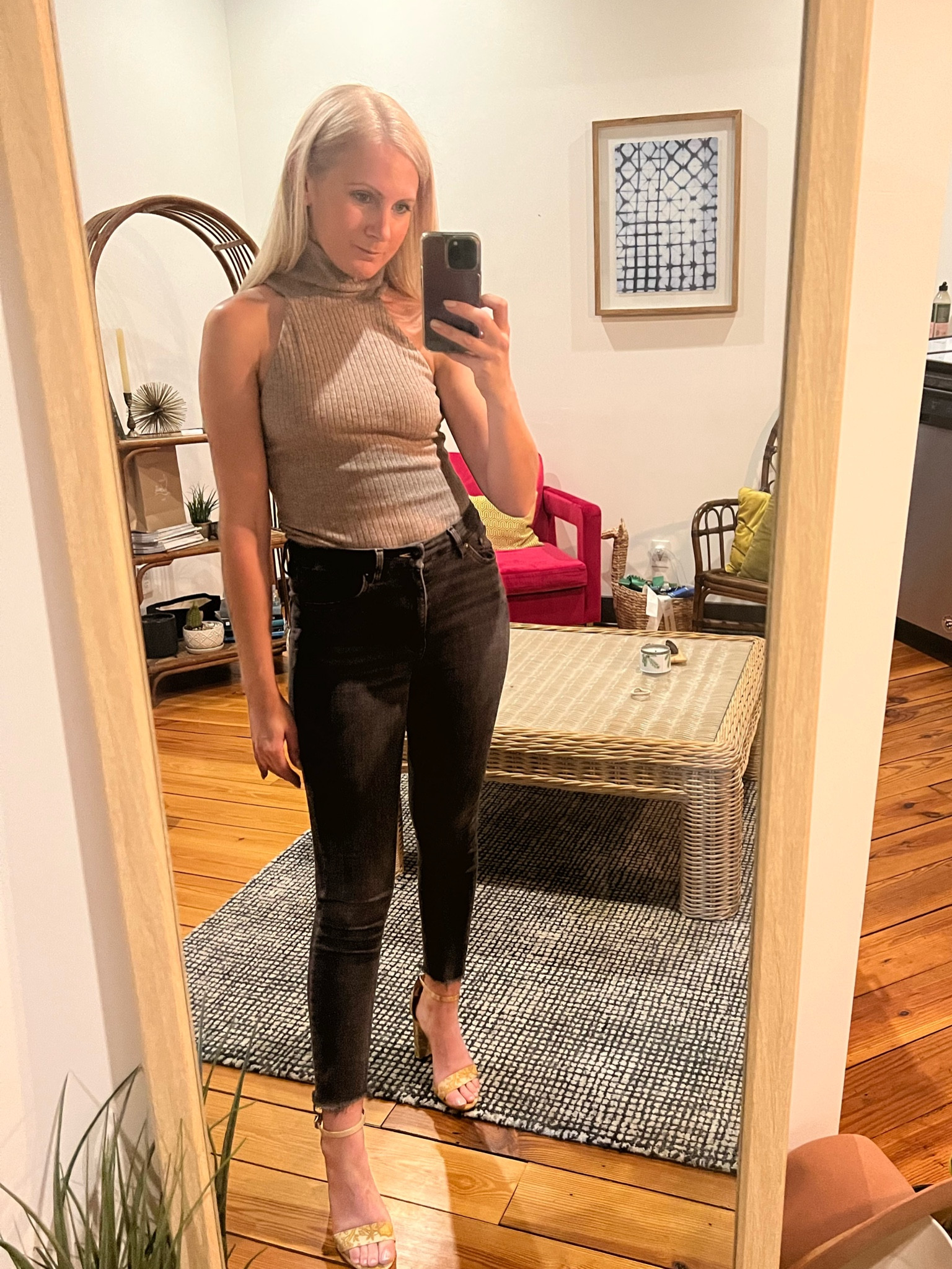 Beige bodysuit
Turtleneck 
Date night 
Night out outfit
Revolve sale
Top


#LTKunder100 #LTKFind #LTKSale