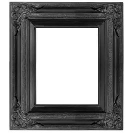 Black Ornate Vintage Wood Picture Frame | Picture Frames
