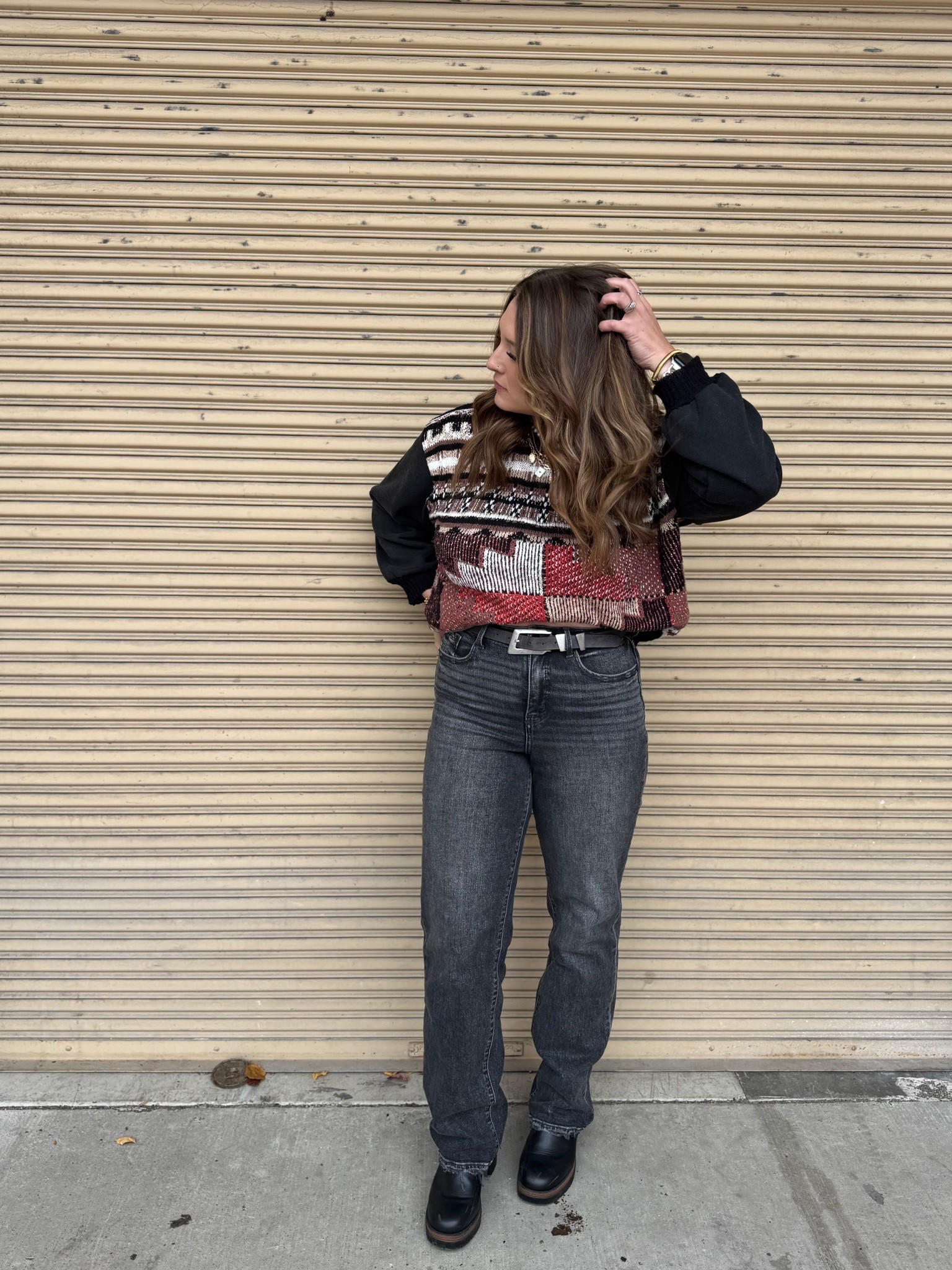 Gilded Intent— my go to for fall sweaters 😍