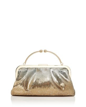 Strathberry Frame Clutch Degrade Sequins, Wicked Silver/Gold - Exclusive   | Bloomingdale's EDITO... | Bloomingdale's (US)