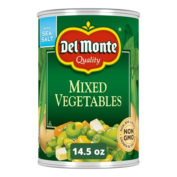 Del Monte Mixed Vegetables, Canned Vegetables, 14.5 oz Can | Walmart (US)