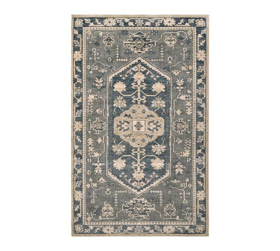 Marietta Hand-Knotted Wool Rug | Pottery Barn (US)
