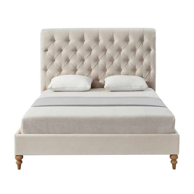 Kylah Tufted Upholstered Low Profile Platform Bed | Wayfair North America