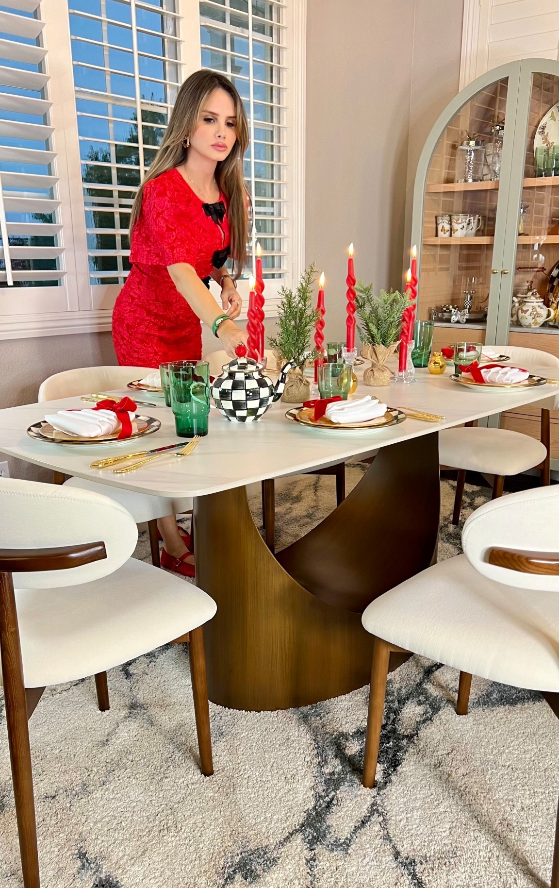 Favorite marble look alike table 